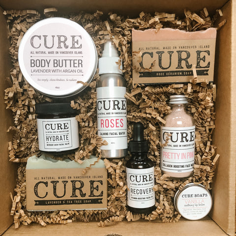 ALL YOU NEED: Our Cure Necessities Box is already discounted 30% just for you!