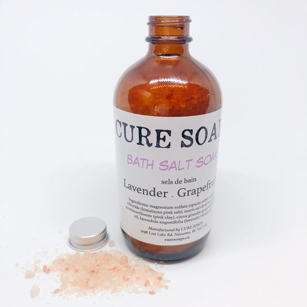 Mineral Bath Soak - Lavender Citrus (8oz)