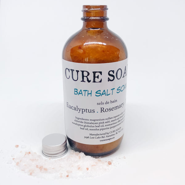 Mineral Bath Soak - Eucalyptus . Mint  (8oz)