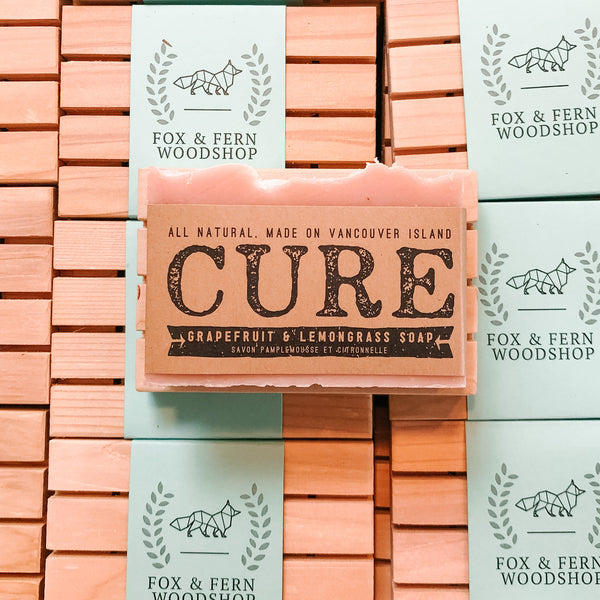 Local Reclaimed Cedar Soap Tray
